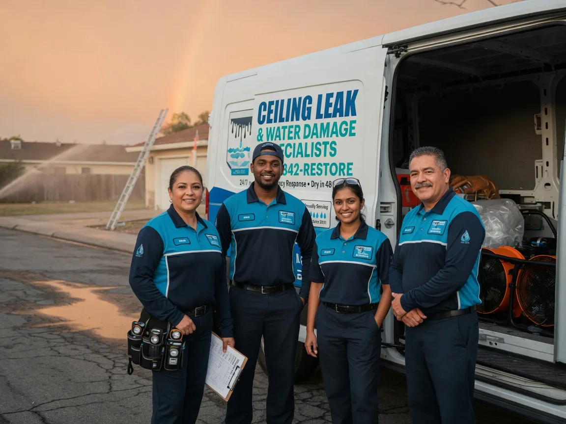 Ceiling Leak Cleanup company in Leland, IA