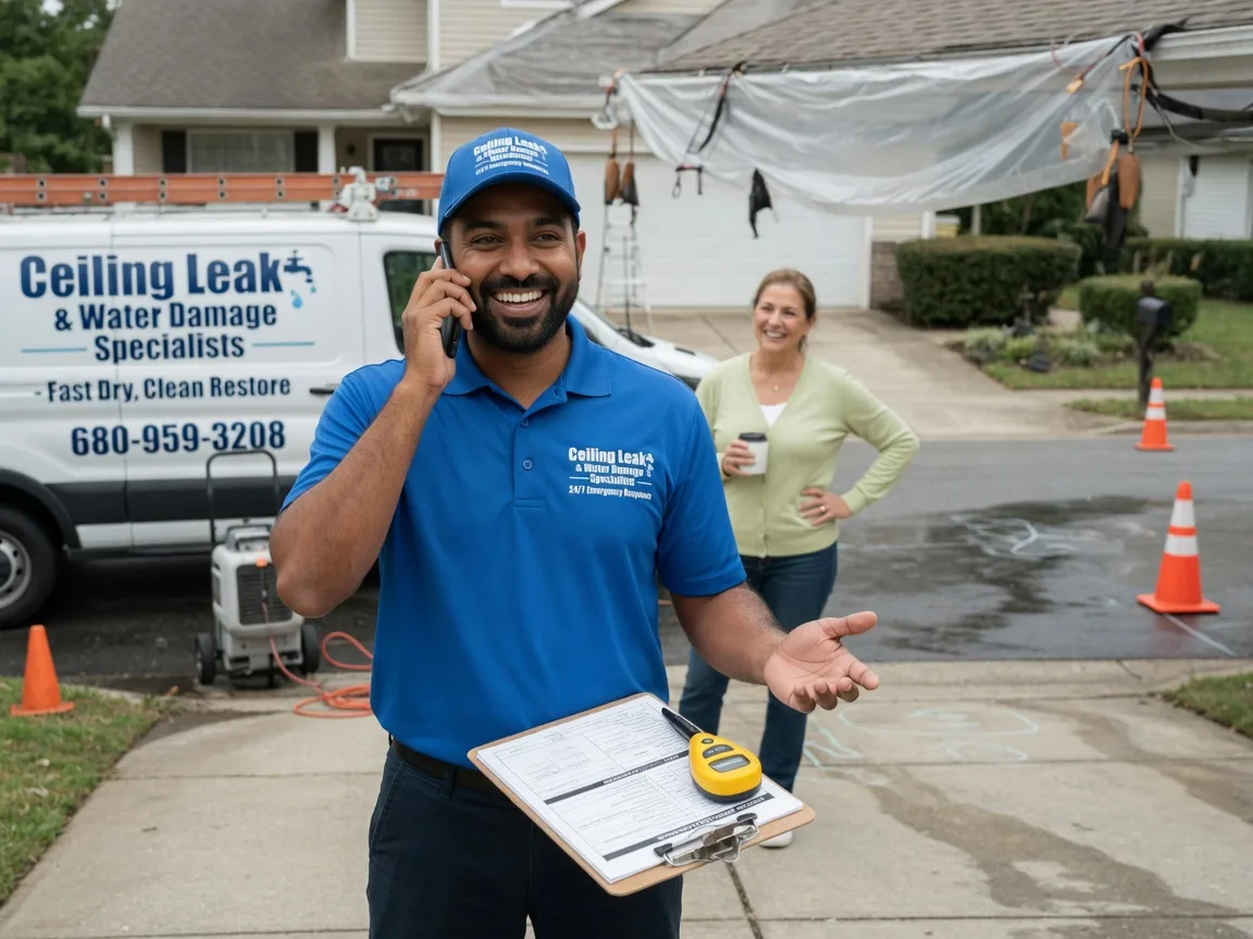 Ceiling Leak Cleanup Leland, IA FAQs